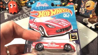 2018 Hot Wheels Barbie Corvette Toy Review - The No Swear Gamer