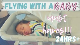 HOW TO TRAVEL WITH A BABY || FLYING WITH A CHILD INTERNATIONAL | TRAVELING TIPS | BETTYSMILES