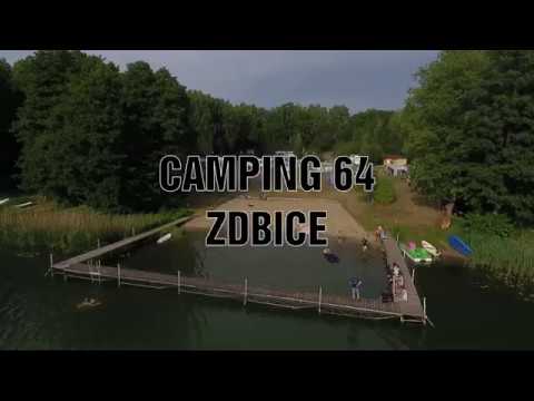 Camping nr 64 Zdbice  Wałcz z drona