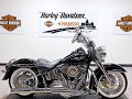 2009 Harley Davidson Softail Deluxe FLSTN 19 632 Miles Vivid Black