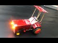 How To Make A Tractor From Soda Cans DC Motor DIY Tractor HTH Tech