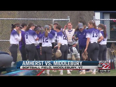 Midd softball falls to Amherst