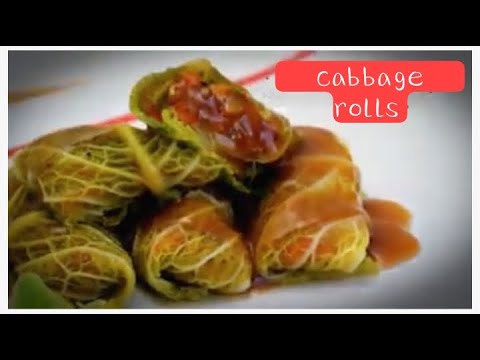Steam cabbage rolls (Vegetarian) | Chinese recipe | Althea