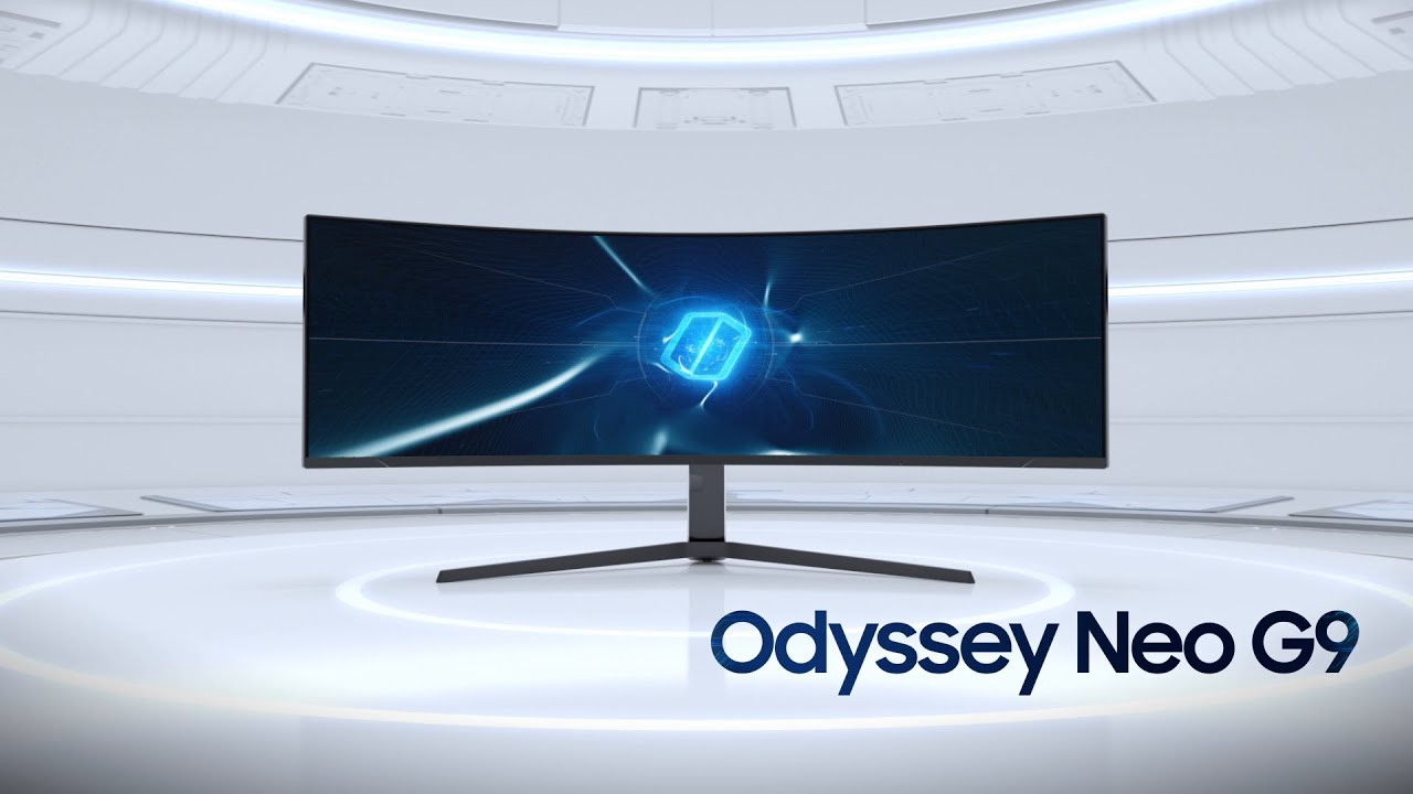Samsung Odyssey Neo G9 49 inch Curved DQHD Gaming Monitor, Resolution 5120 x 1440, 240Hz Refresh Rate, 1ms Response Time, Quantum Matrix Technology & HDR2000 | LS49AG950NMXUE