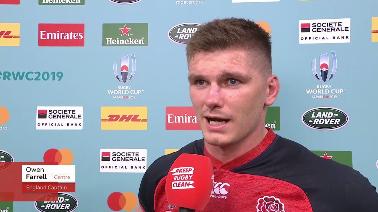 Farrell post match interview