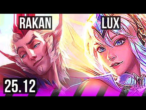 RAKAN & Zeri vs LUX & Twitch (SUP) | 2/1/19 | KR Master | 25.12