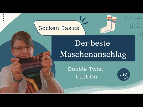 Best sock cast-on: super stretchy | easy | no second cast-on thread | adjustable