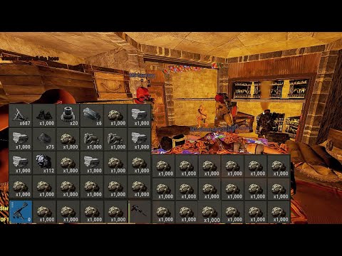 GHOSTING A 20+ MAN ZERG ON WIPE DAY - Rust