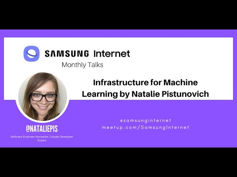 Infrastructure for Machine Learning by Natalie Pistunovich
