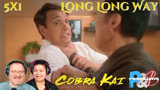 Cobra Kai 5x1 Couples Reaction! Long Long Way From Home