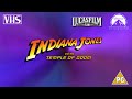 Opening To Indiana Jones And The Temple Of Doom UK VHS 2000