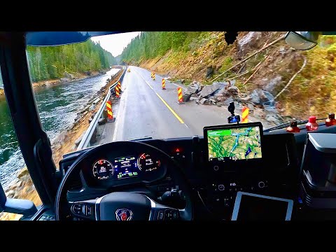 POV Driving Scania S540 - Norway 🇳🇴Road 72. Jamtlandsvegen and Road 322. Sweden 🇸🇪 HD 1080/30p.