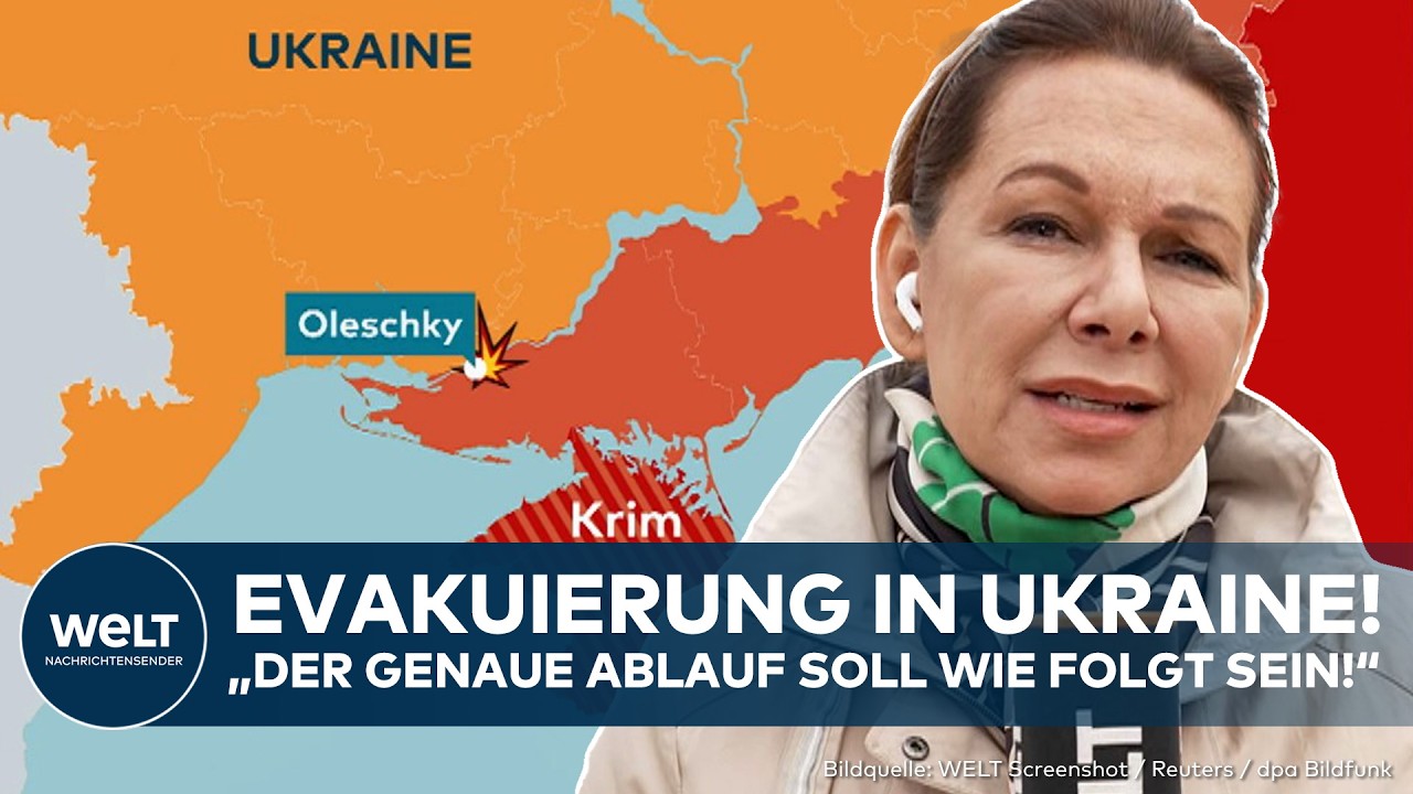 PUTINS KRIEG: Coup von Melanie Trump! Deal um Cherson und Oleschky! Waffenruhe und Evakuierung!