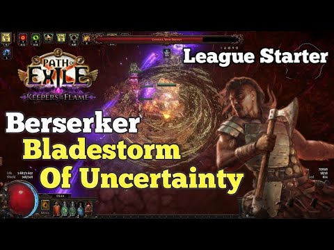 Bladestorm Berserker League Start Build Guide - Path of Exile 3.27 Keepers of The Flame