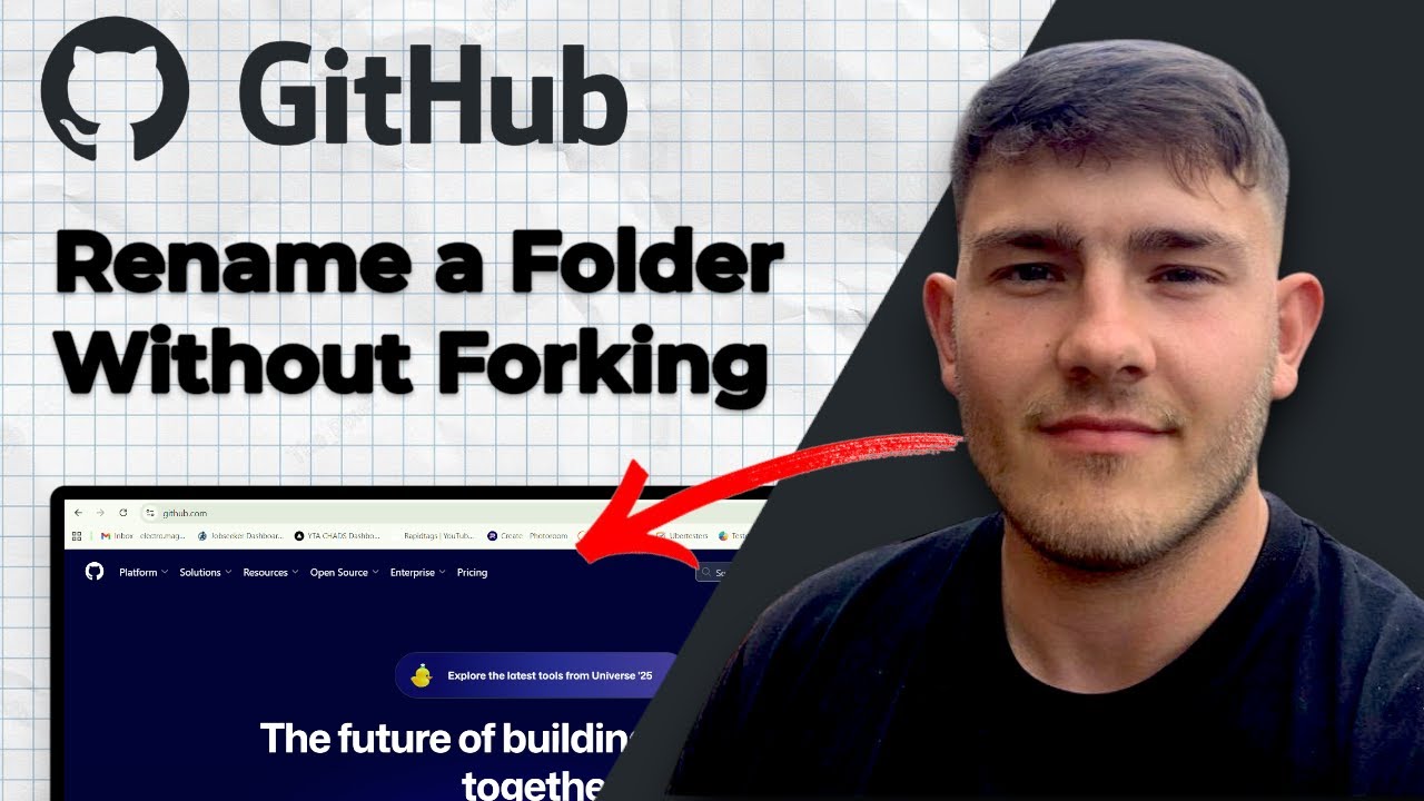 How to Rename a Folder Inside GitHub Without Forking (2025 Guide)