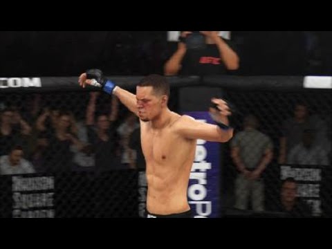 Ufc 3 Ea Sports bug in second fight vs diaz Tony Ferguson Тони Фергюсон Диаз баг