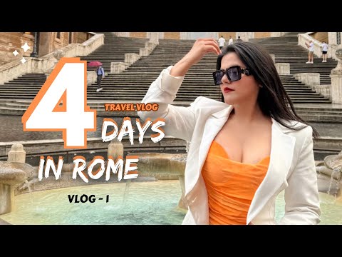 Rome Vlog | Romantic Dinner Date Under Colosseum Lights