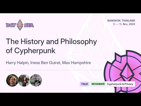 The History and Philosophy of Cypherpunk preview