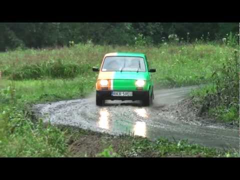 P. GARGASZ / Ł. BAJGROWICZ Fiat 126p - Wyścig o puchar WORD Głobikówka - Huta 31-07-2011