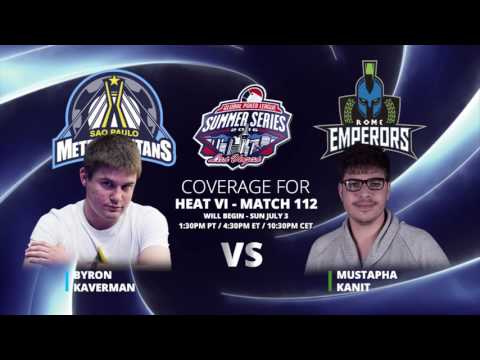 GPL Summer Series - Mustapha Kanit VS Byron Kaverman - Live from The Cube - Match 112