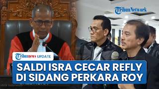 Saldi Isra Cecar Refly soal Perkara Roy cs : Yang Saya Hadapi Doktor Konstitusi, Saya Tantang Ini