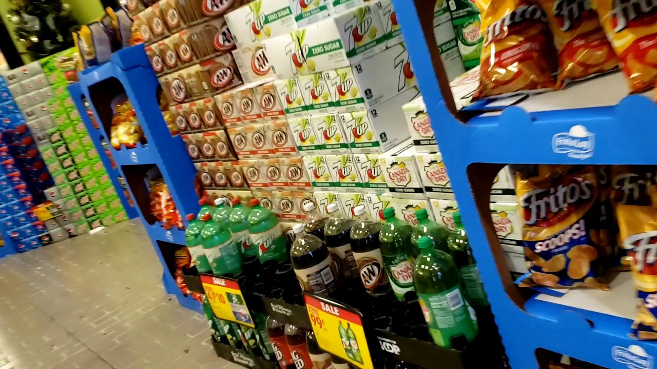 showing what's inside the kroger