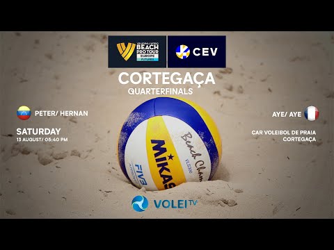 Peter/Hernan (VEN) vs Aye, C./Aye, Q. (FRA) - BEACH PRO TOUR FUTURES CORTEGAÇA