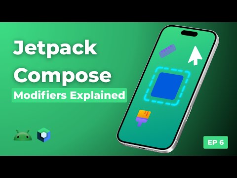 Modifiers in Jetpack Compose Explained | Padding, Background, Shape & Clickable (EP 6)
