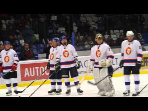 Oslavy 90. let kladenského hokeje. Retro utkání Poldi Kladno - Dukla Jihlava 13. 12. 2014