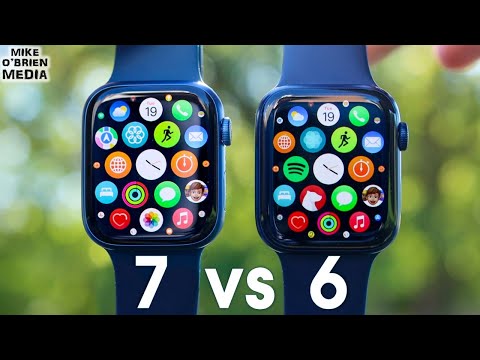 NEW APPLE WATCH Series 7 vs Series 6