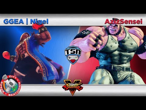 SCB 4-7-18 (SFV) - GGEA | Nigel (Balrog) vs. AzizSensei (Abigail) - Grand Finals