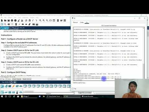 7.4.1 Packet Tracer - Implement DHCPv4 || Rancang Bangun Jaringan Komputer