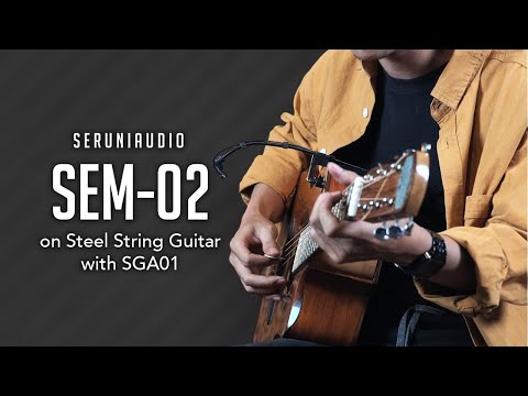 How to Mic Acoustic Guitar with SEM-02 (Steel String) | Sound Sample