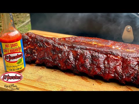 Smoked Ribs with Maple Habanero Glaze!  | El Yucateco Ribs with Glaze Recipe