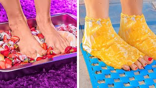 Feet-care hacks and shoe decoration ideas that will amaze you 👠