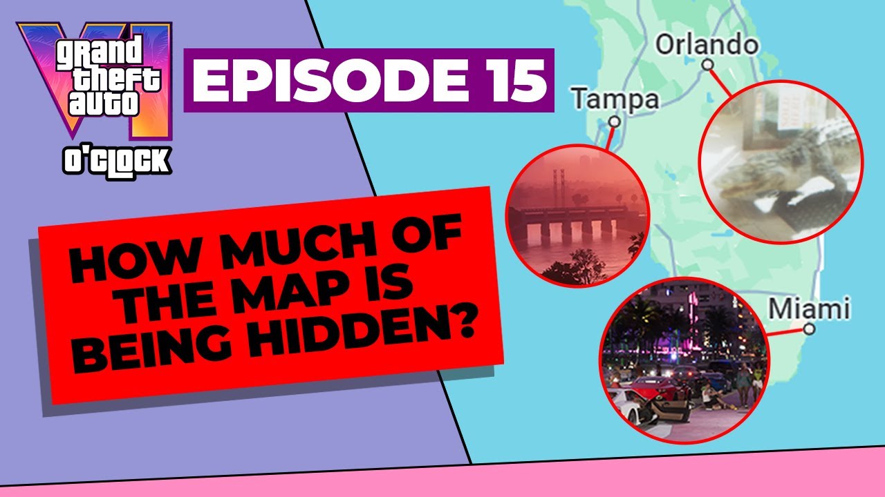 GTA 6 o'clock - Could the GTA VI map be bigger than we thought...? - YouTube