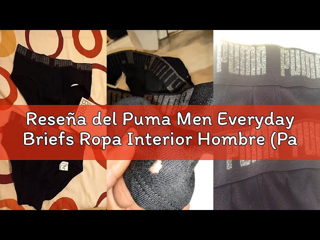 Vídeo relacionado con PUMA Men Everyday Basic Boxers, Ropa interior Hombre, True Blue, S