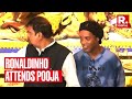 Ronaldinho Visits Durga Puja Pandal, Plays Football During Visit To Kolkata