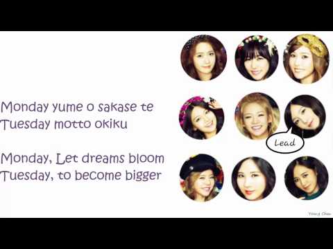 Girls' Generation - Everyday Love lyrics