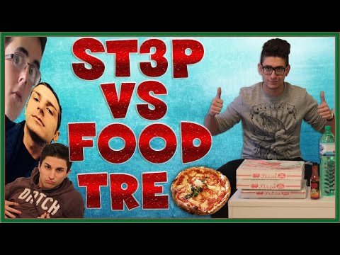 ST3P VS FOOD - 3 PIZZE w/Anima, Surreal & Vegas