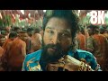 Puspha Pushpa Full Video Hindi Songs In 8K 4K Ultra HD HDR 60 FPS Allu Arjun