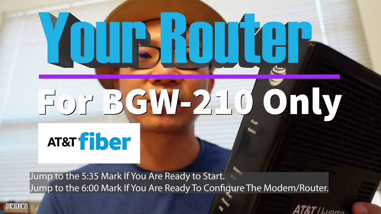 How to Use Your Own Router with AT&T Fiber Internet | 2020 Update with BGW210-700