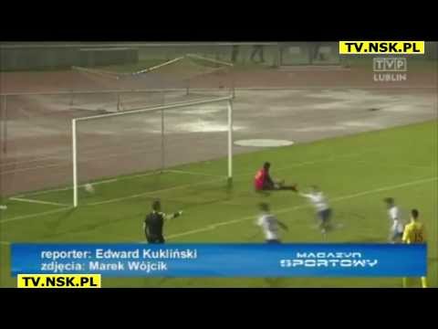 tv.nsk.pl 2013-11-24 Wisła Puławy - Legionovia Legionowo 1-0 (0-0) bramka relacja wywiady