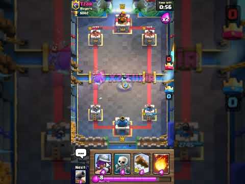 clash royale hog cycle  level 10 king tower vs level 12 over  5000 trophies
