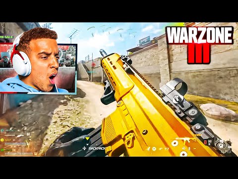 My FIRST GAME of MW3 Warzone! (Call of Duty Modern Warfare 3 Gameplay)