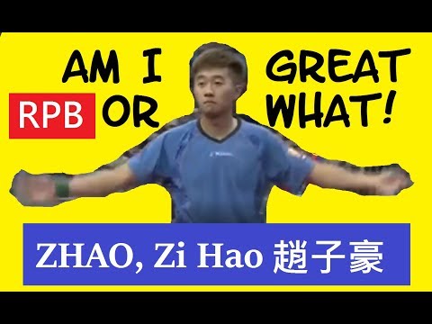 [TT China AllGames] Final3, Shanghai Penhold RPB saved the day (Zhao ZiHao)