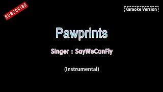 SayWeCanFly-Pawprints (Karaoke Instrumental Version)