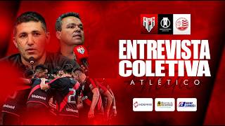 ⚫🔴 AO VIVO - Entrevista coletiva pós jogo: Atlético Goianiense x Náutico