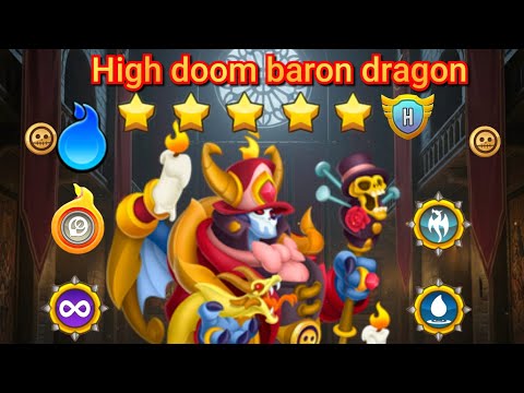 High doom baron 5 sao | DRAGON CITY #dragoncity #games #viralvideo 