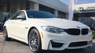2017 BMW M4 Coupe Full REVIEW, Start Up, Exhaust (M Competition Package)